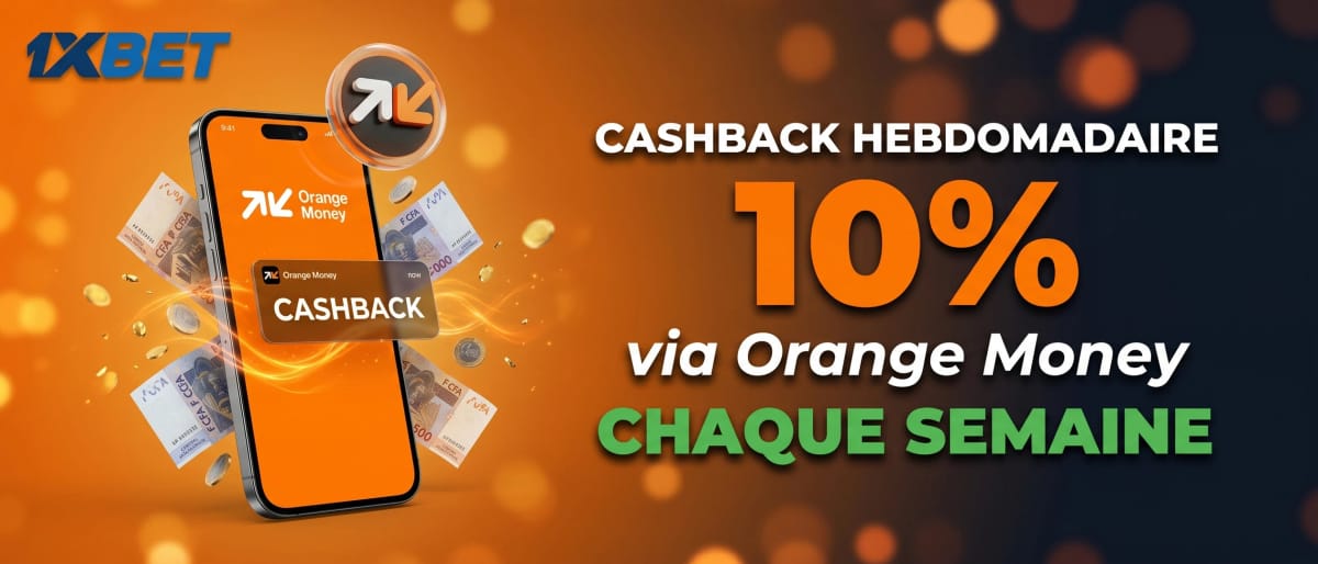 Cashback 10% Orange Money — Chaque Semaine